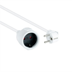 Cable alimentacion schuko nanocable 2m macho hembra