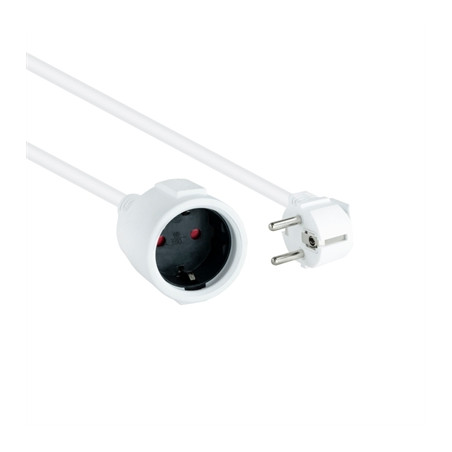 Cable alimentacion schuko nanocable 2m macho hembra