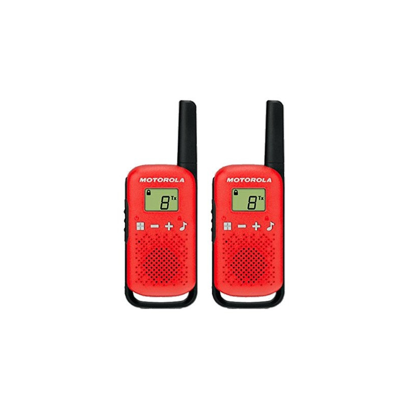 Walkie talkie motorola tlkr t42 red packs