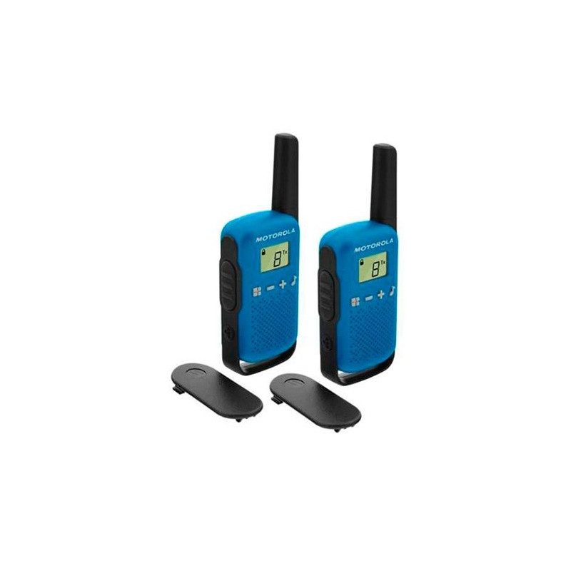 Walkie talkie motorola tlkr t42 blue packs