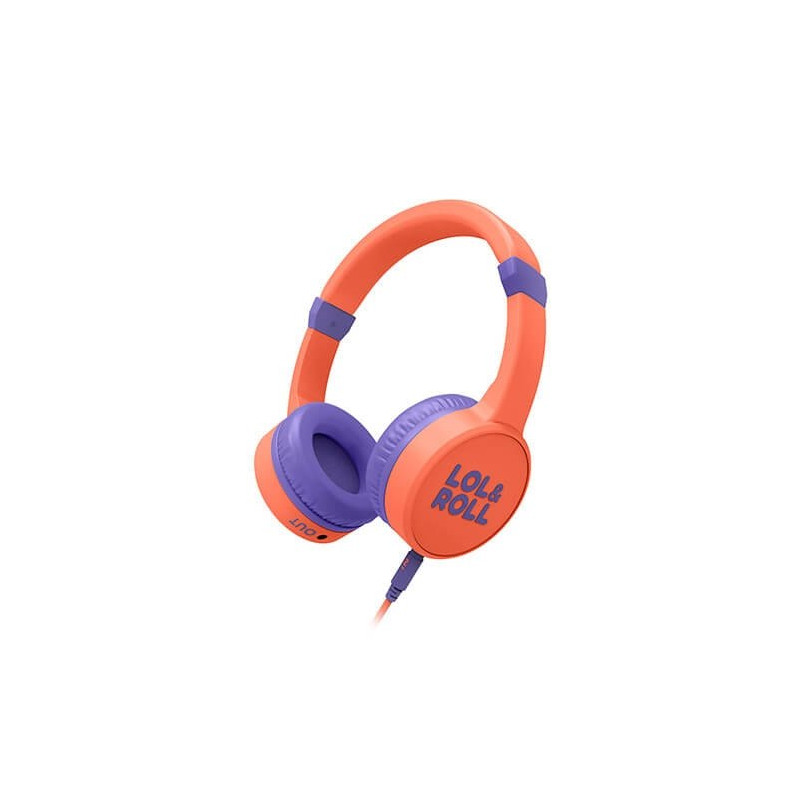 Auriculares micro energy sistem lolroll orange
