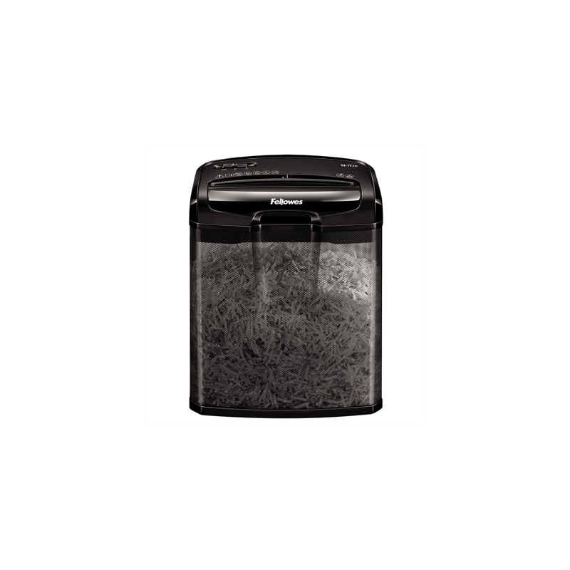 Destructora papel fellowes m 7cm corte en