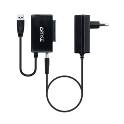 Adaptador usb 30 tooq discos 25 pulgadas