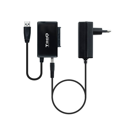 Adaptador usb 30 tooq discos 25 pulgadas