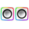 Altavoces mars gaming mscubew 8w blanco