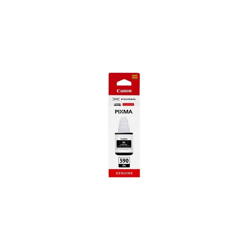 Botella tinta canon gi 590bk negro 135ml