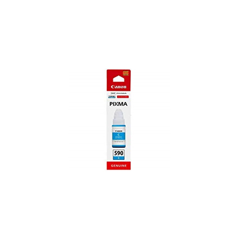 Botella tinta canon gi 590c cian 70ml