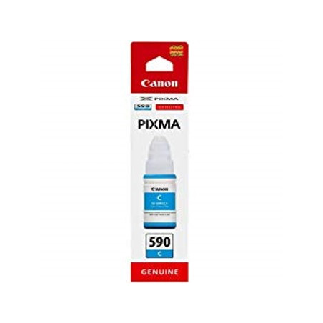 Botella tinta canon gi 590c cian 70ml