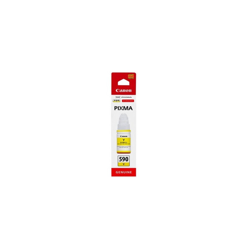 Botella tinta canon gi 590y amarillo 70ml