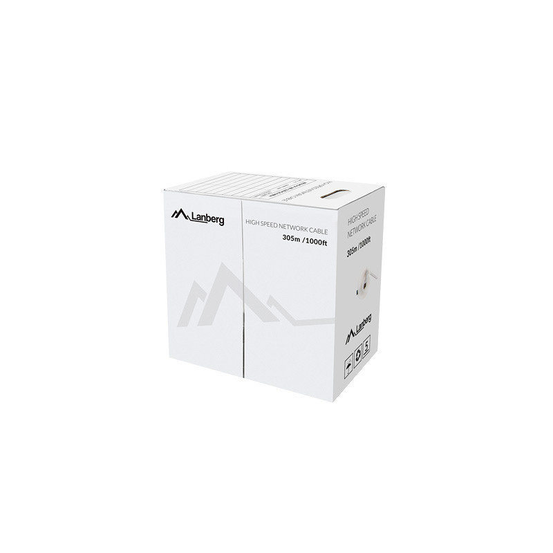 Bobina cat5e lanberg utp 305m rj45