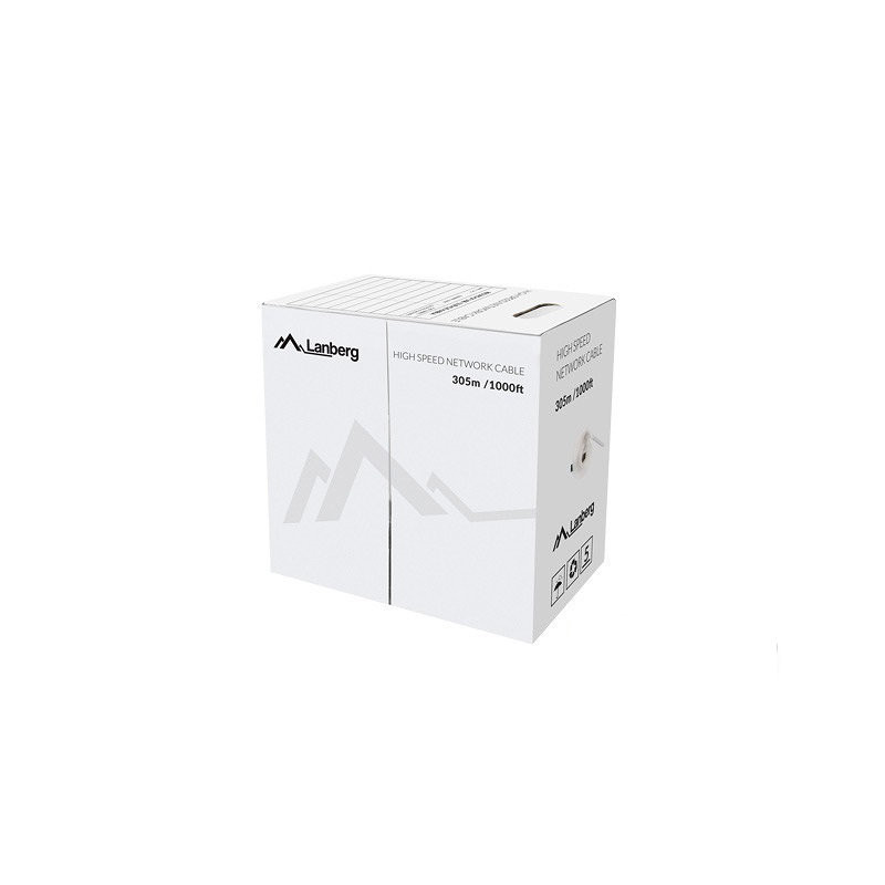 Bobina cat5e lanberg utp 305m rj45