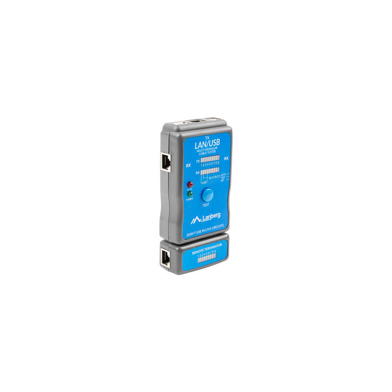 Testeador network lanberg nt 0403 rj45 rj11
