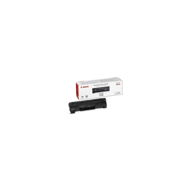 Toner canon 712 negro 1500 paginas