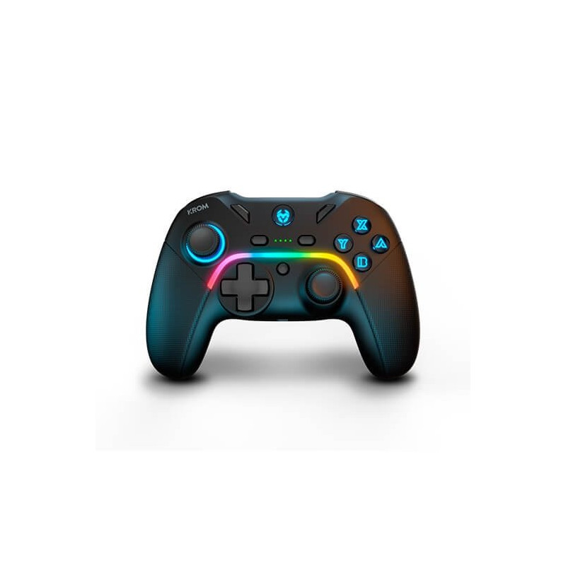Mando gamepad krom gamming kayros argb