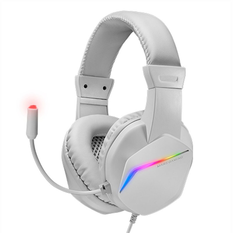 Auriculares mars gaming mh122w jack 35mm