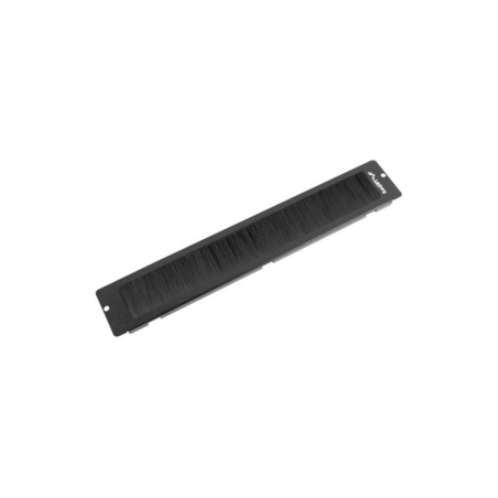 Panel cepillo entrada cable rack 19 pulgadas