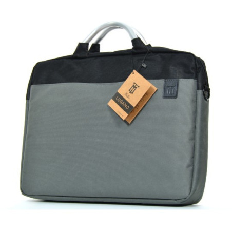 Maletin maillon business lugano 16 pulgadas gris