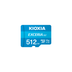 Tarjeta memoria micro sd kioxia 512gb