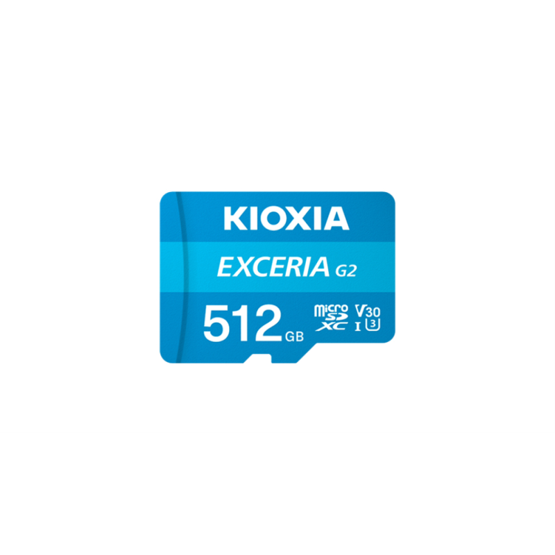 Tarjeta memoria micro sd kioxia 512gb