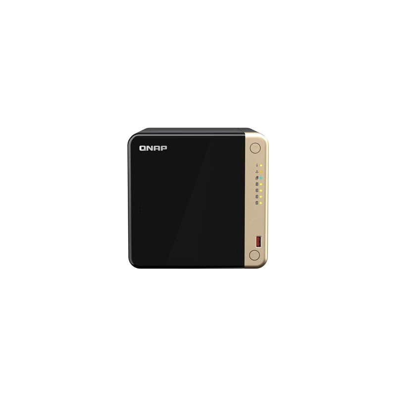 Servidor nas qnap ts 464 8g 4xhdd bay 2x25gbe