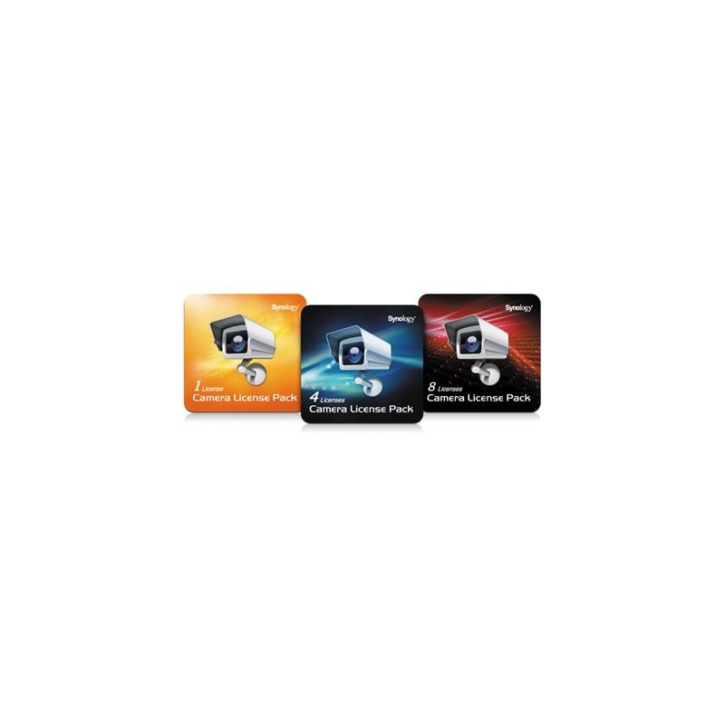 Synology camera license pack 1 licencia
