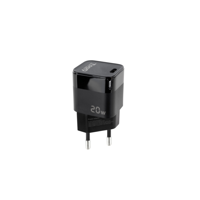 Cargador pared tooq usb c pd 20w