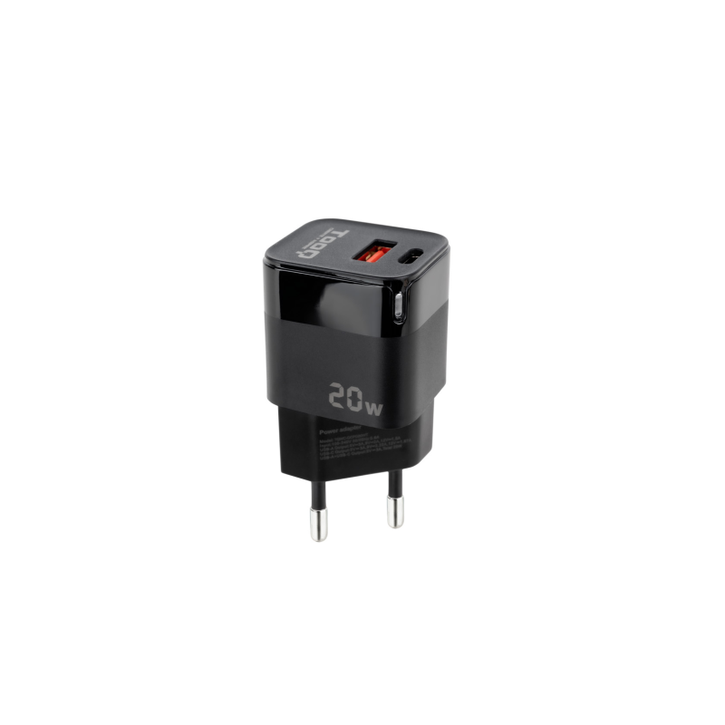Cargador pared tooq usb c pd 