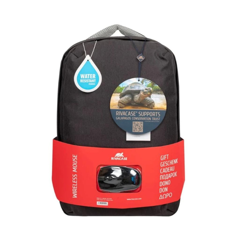 Mochila rivacase bundle 7563 portatil 156 pulgadas