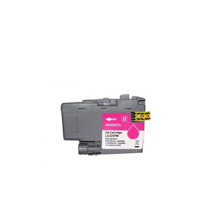 Tinta dayma brother lc3237 magenta pigmentada