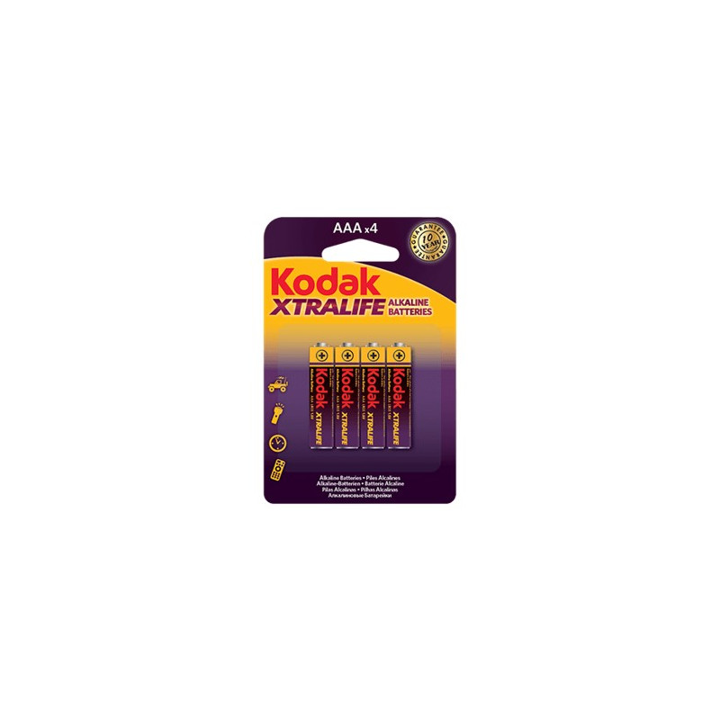 Blister pilas kodak alcalina xtralife aaa