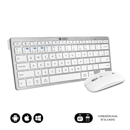 Teclado raton subblim subkbc oco010 inalambrico