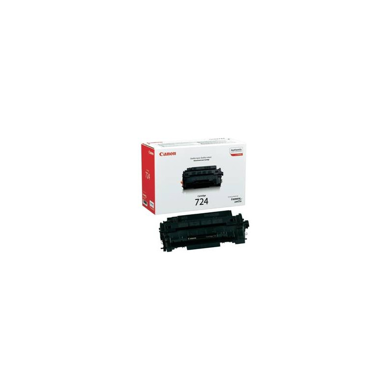 Toner canon 724 negro 6000 paginas
