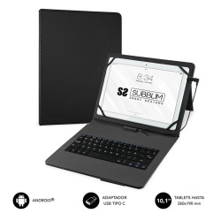 Funda teclado subblim tablet 101 pulgadas