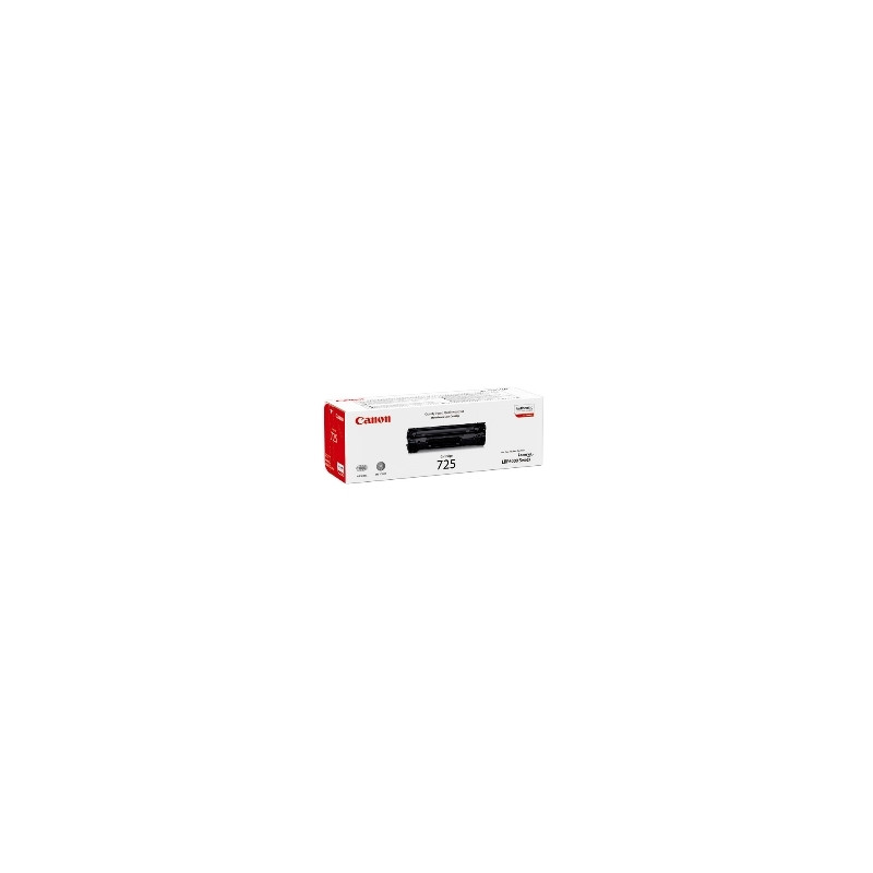 Toner canon 725 negro 1600 paginas