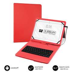 Funda teclado subblim keytab pro