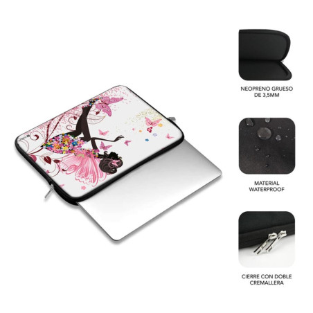 Funda subblim trendy sleeve portatil 133 pulgadas 14 pulgadas