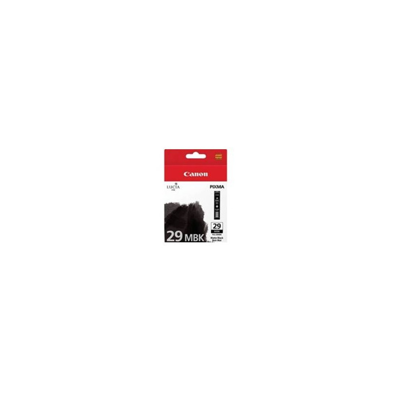 Cartucho tinta canon pgi 29mbk negro mate