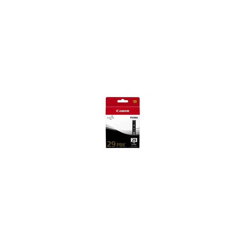 Cartucho tinta canon pgi 29pbk photo negro