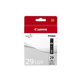 Cartucho tinta canon pgi 29lgy gris claro