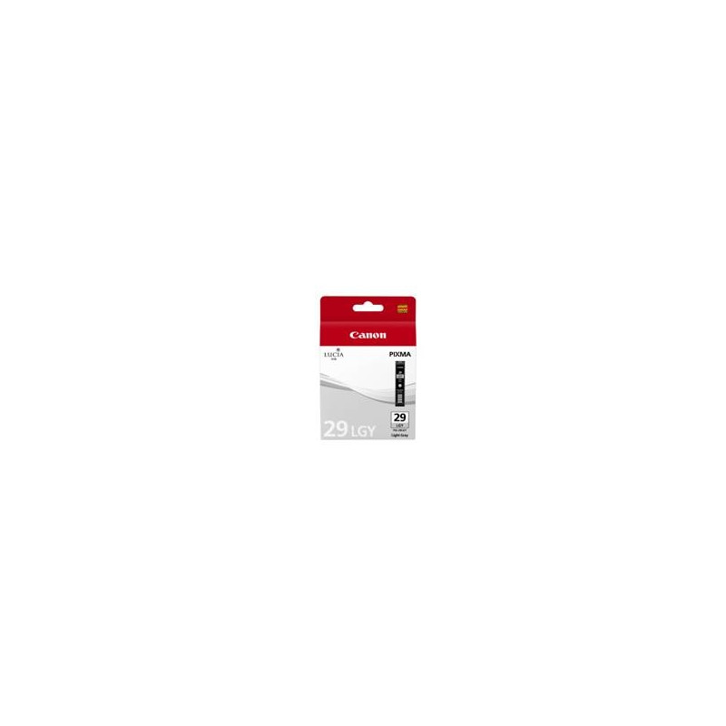 Cartucho tinta canon pgi 29lgy gris claro