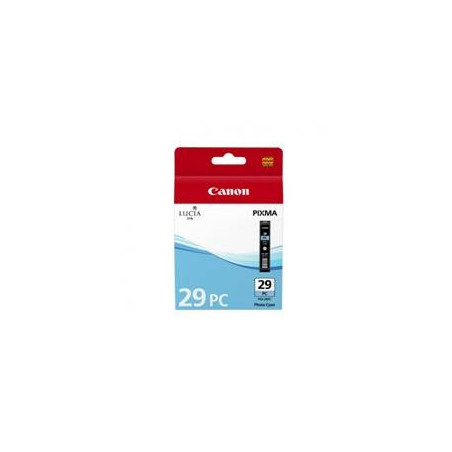Cartucho tinta canon pgi 29pc photo cian