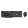 Teclado raton nilox nxkme0012 negro