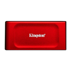 Ssd externo kingston xs1000 rojo