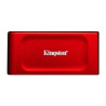 Ssd externo kingston xs1000 rojo