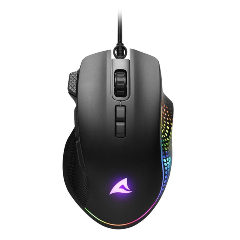 Raton gaming sharkoon foorce 3 negro