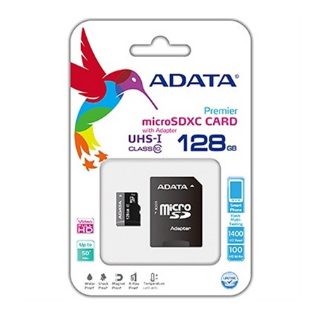 Tarjeta memoria micro sd adata 128gb