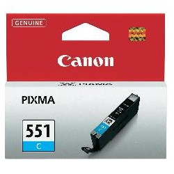 Cartucho tinta canon cli 551 cian mg6350