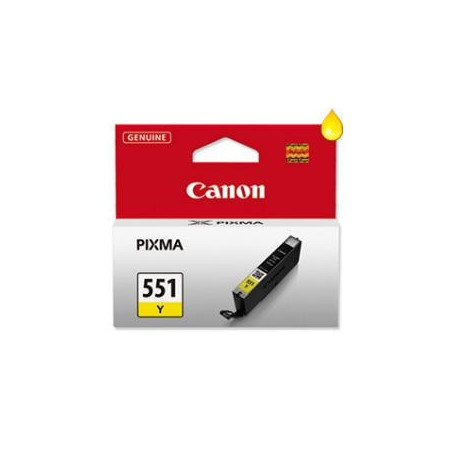 Cartucho tinta canon cli 551y amarillo mg6350