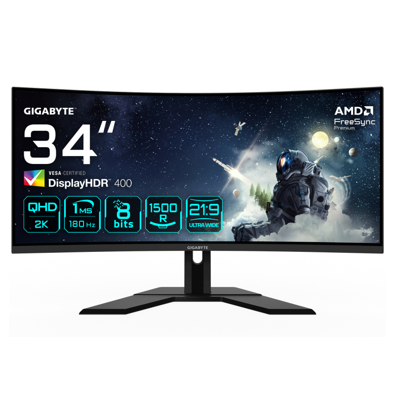 Monitor gaming gigabyte g34wqcp 34 pulgadas 3440x1440