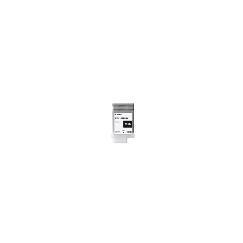 Cartucho canon pfi 107mbk negro pigmentado ipf670